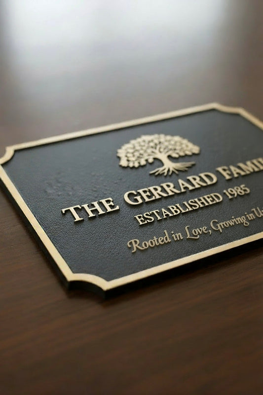 Tree Of Life Luxury Personalized Memorial Plaque