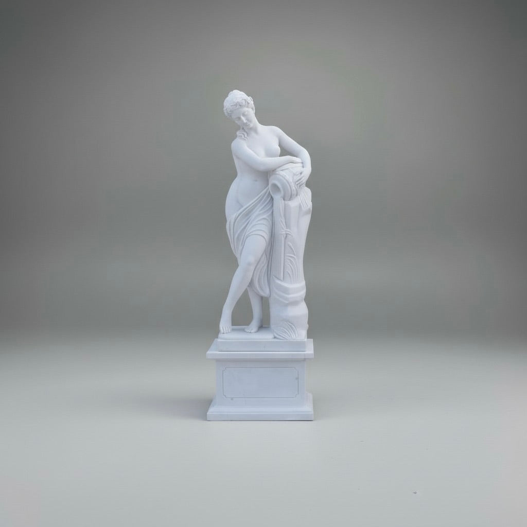 Marble Woman Statue